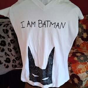 DC Comics White 'I Am Batman' Kids T-Shirt